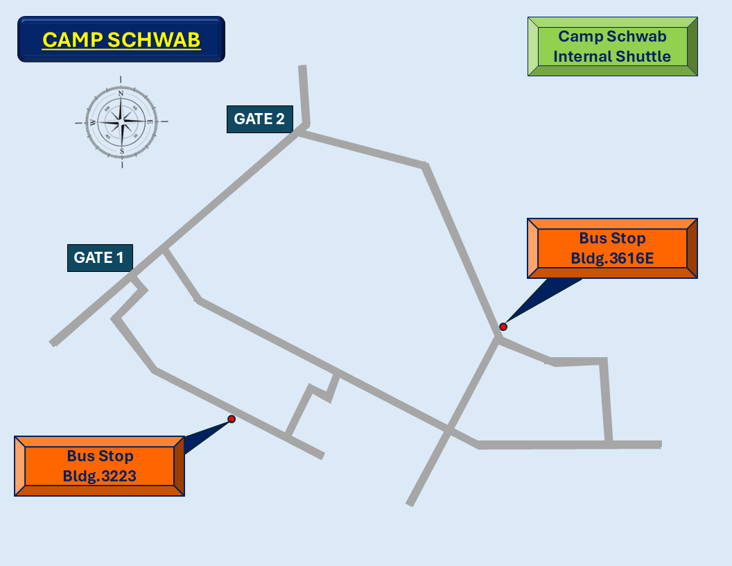 Camp Schwab Map